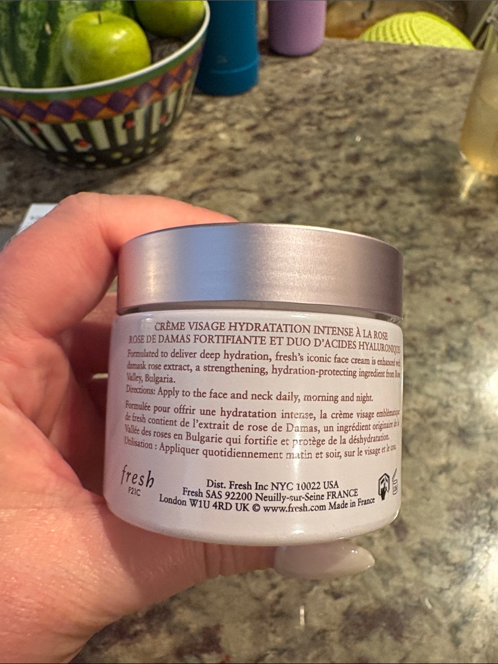fresh Rose Deep Hydration Face Cream — light pink and white - Picture 9 of 10